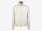 Knit Hybrid Bomber Shearling Ws - Mid Layer/Gilet | Sease