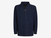Felted Half Zip Polo | Sease