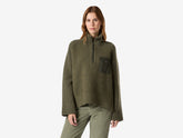 Arden Felted Half Zip - Ski Kit Donna | Sease