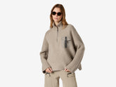 Arden Felted Half Zip - Ski Kit Donna | Sease