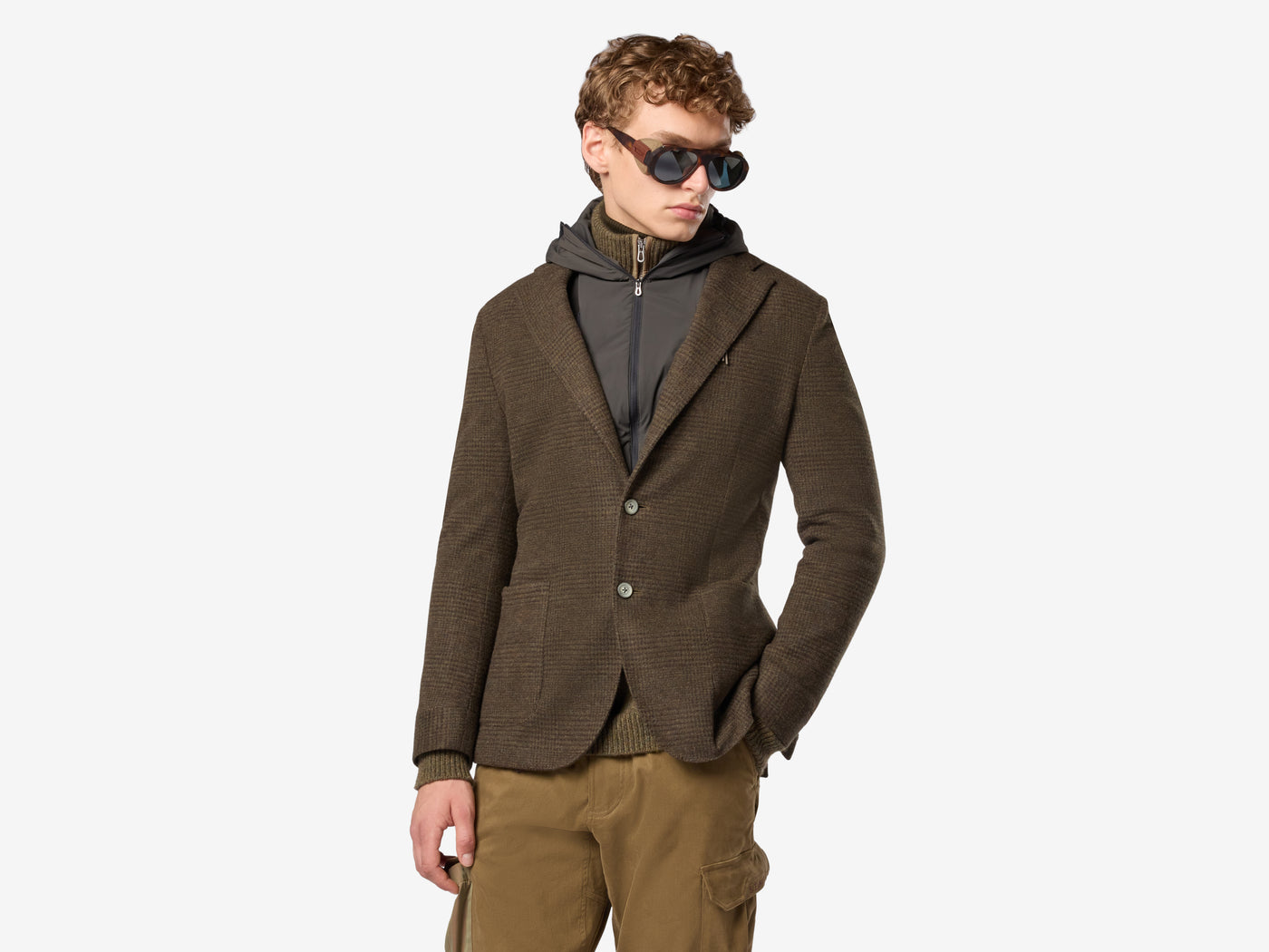 Hooded Blazer
