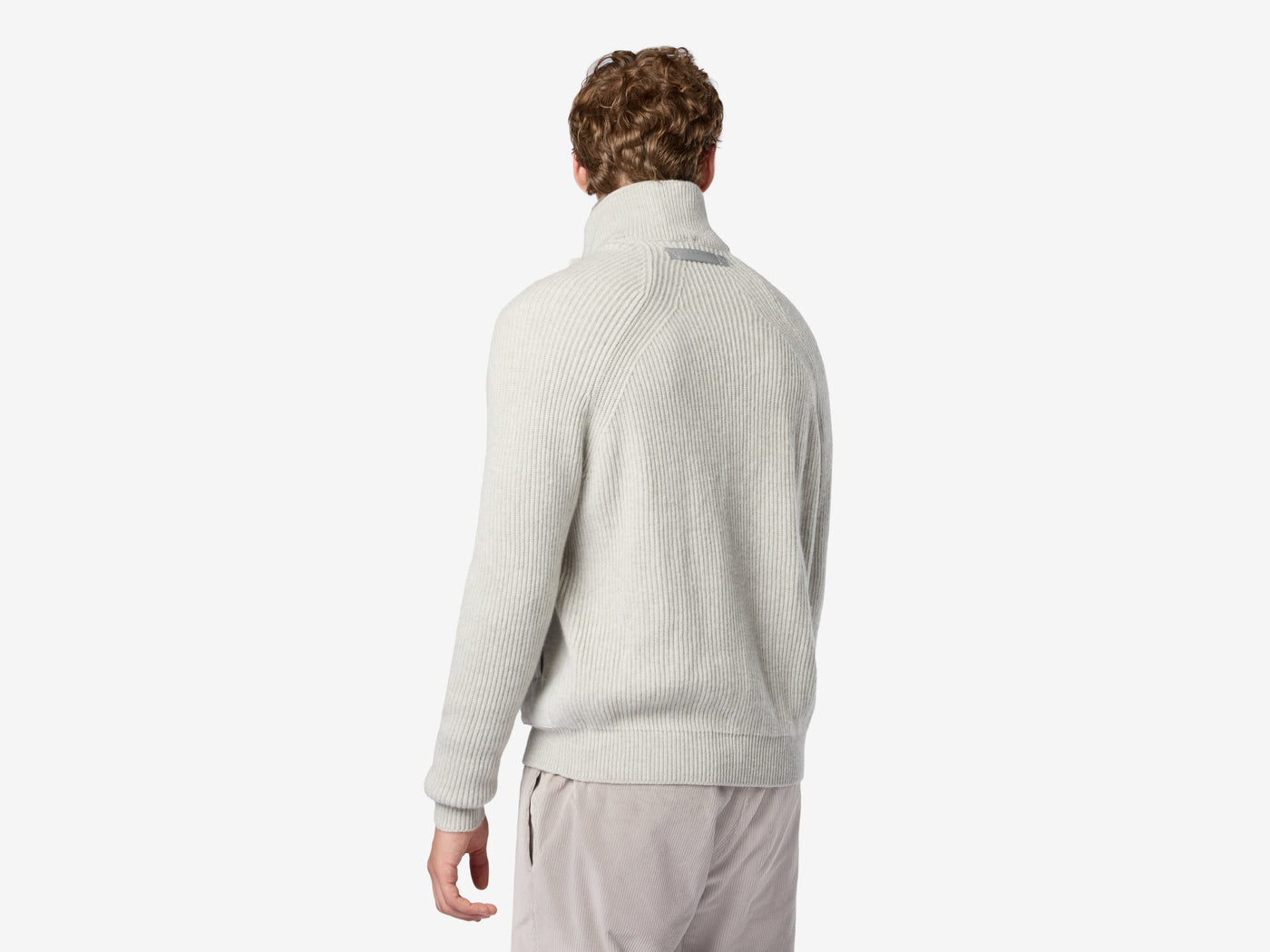 Knit Hybrid Bomber Shearling Ws