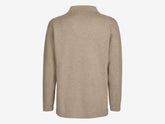 Felted Half Zip Polo - Media cremallera | Sease