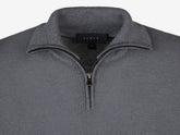 Waffle Half Zip Turtle Neck - Knitwear | Sease