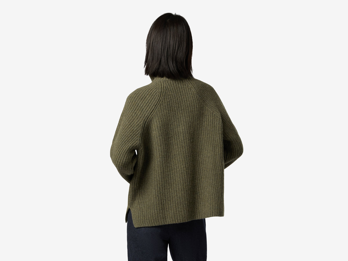 Arden Felted Half Zip