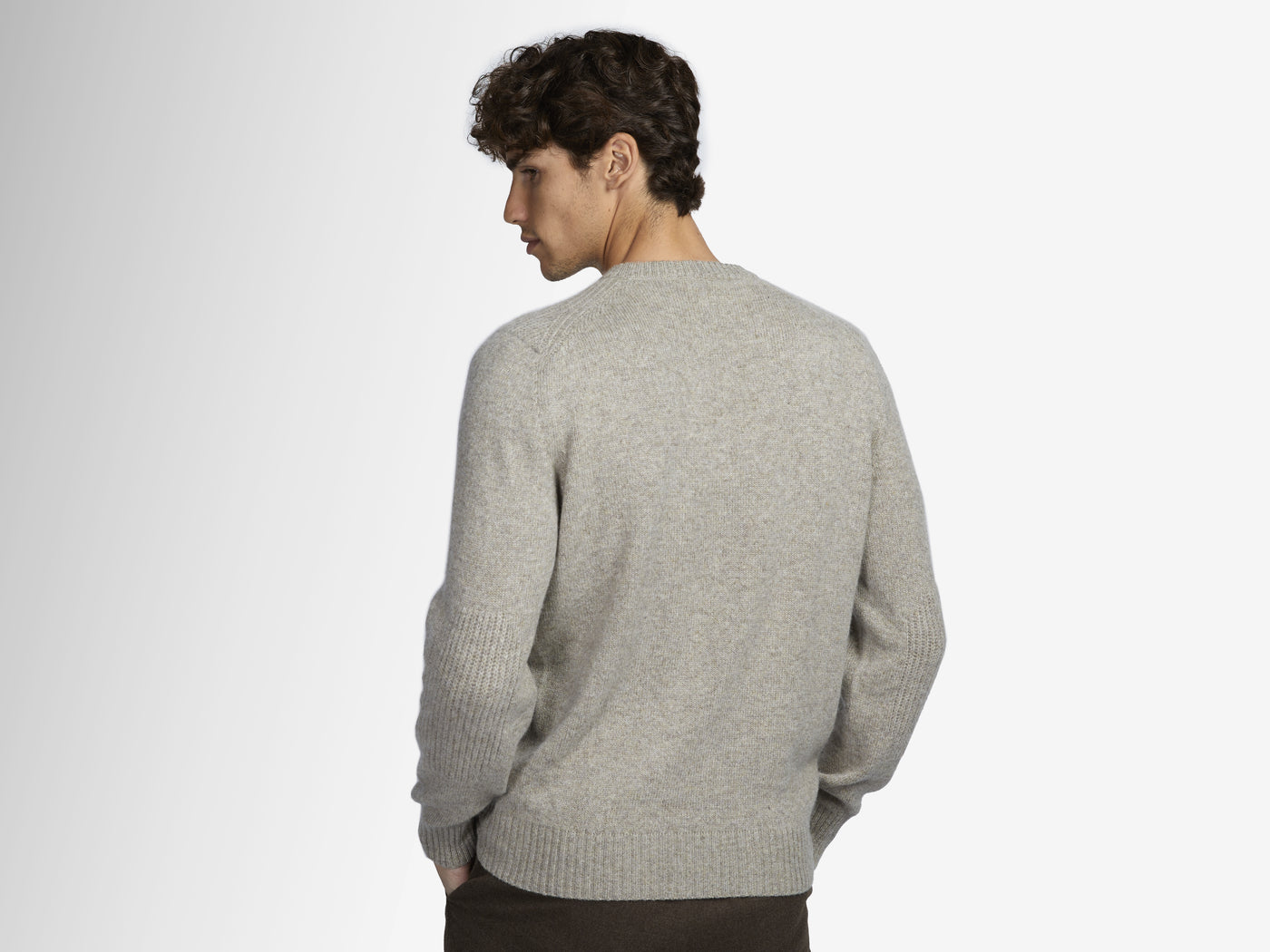 Round Neck Coarsehair