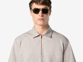 Zipped Polo Woven | Sease